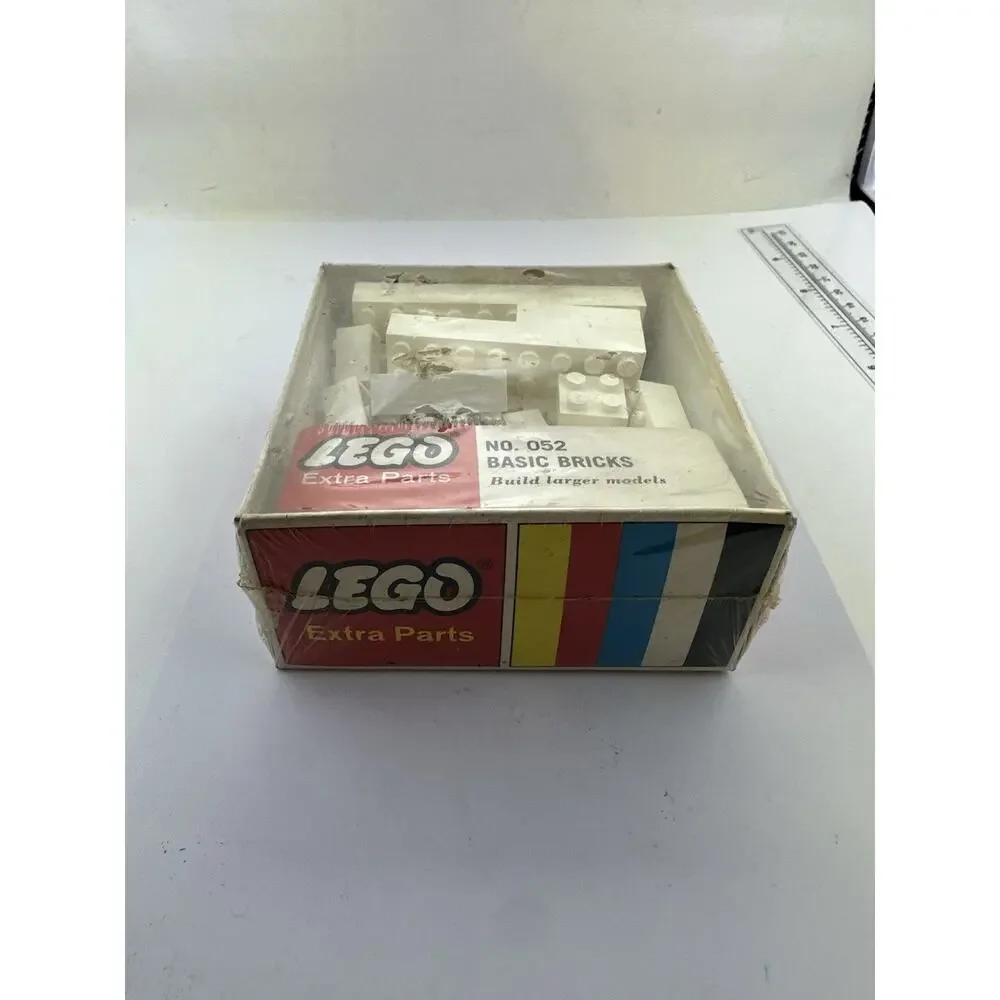 Vintage 1966 LEGO Set Extra Parts Brand New Sealed No 052 Fast Shipping Read Fed
